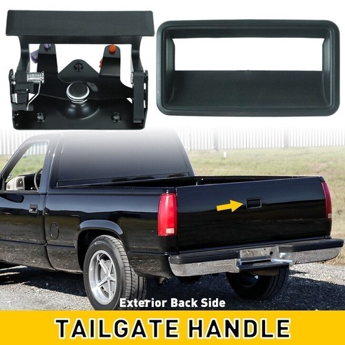 For 1988-2000 Chevy C/K 1500 2500 3500 - Tailgate Handle & Bezel Set - Picture 6 of 16