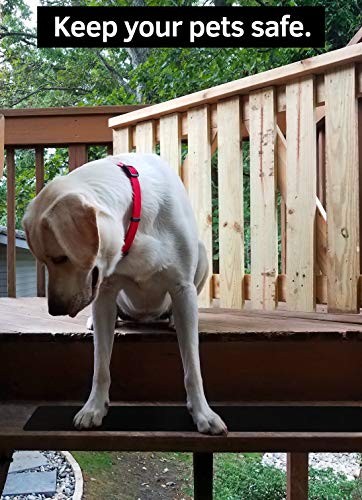 6”x30” Stair Treads Non-Slip Outdoor Tape – (5-Pack) Black Anti-Slip 6"x30" 1 - Bild 7 von 8