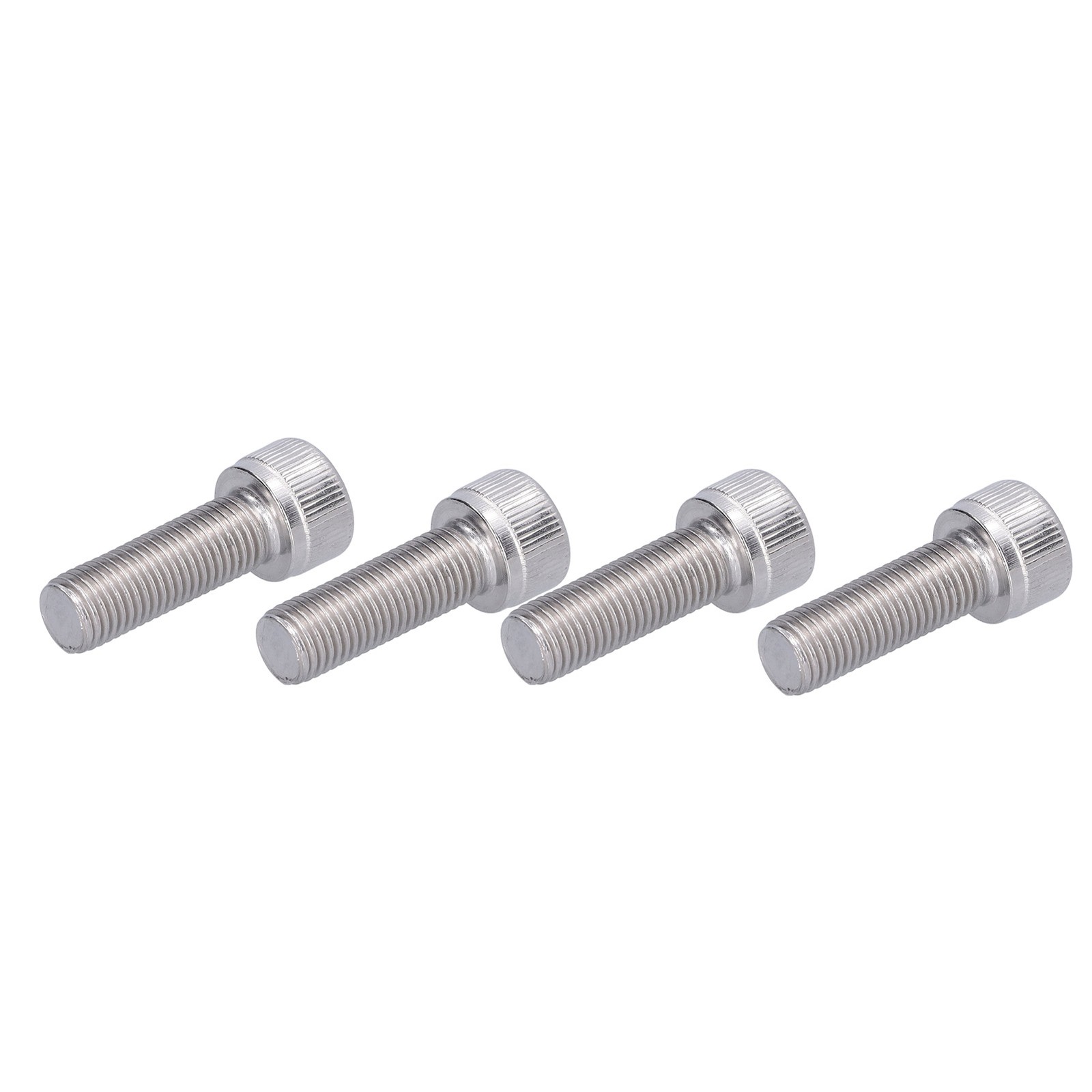 4Pcs Stainless Steel Hex Bolt Strong Fastener For Automotive Premium