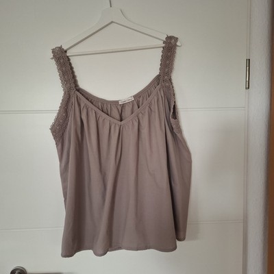 CABANA Living - süßes, cooles Tunika Top, neu ungetragen,Gr.L/XL - Farbe Schlamm