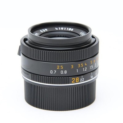 Leica Elmarit-M 28mm F/2.8 ASPH #11606 Black (6-Bit) #246