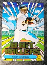 2026 Topps Series 1 Celebration - Rickey Henderson 8-Bit Baller #8B-17 Athletics