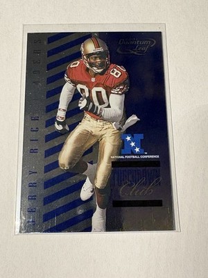 2001 Quantum Leaf Touchdown Club #TC17 Jerry Rice /2000 San Francisco 49ers