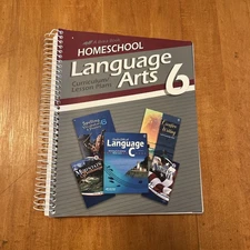 Abeka Homeschool Language Arts 6 Curriculum Lesson Plans Teacher Education