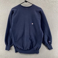 VINTAGE Champion Sweatshirt Mens 2XL Blue Reverse Weave Crewneck Made USA 90s