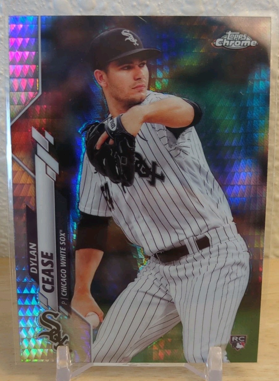 2020 Topps Chrome - Dylan Cease #43 Prism Refractor (RC)
