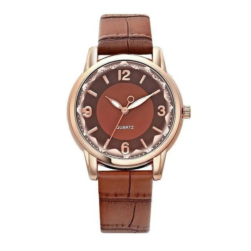 Watch for Ladies Women Girls Leather Strap Fashion Wristwatch Gift