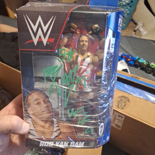 U26903 autographed WWE Unreleased RVD Elite 91 G1N | eBay