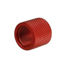 Aluminum Thread Cover Red Color 1/2x28 Thread or 5/8x24 Thread Protector