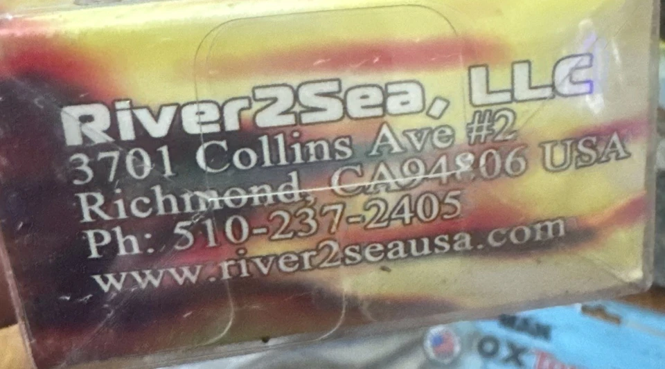 River2Sea 2 件装 5 英寸黑色和绿色 Dahlberg Clackin' 小龙虾全新旧货 — 第 2/4 张图片