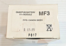 Quantum MF3 Flash Battery Module Fits Canon 380EX Genuine Boxed Accessory Pack