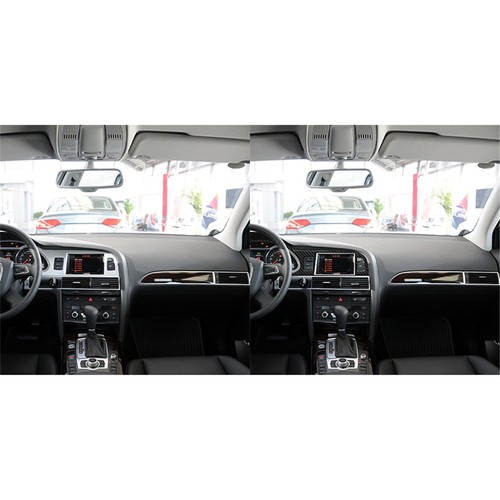 Cubierta de cuadro de velocímetro interior de fibra de carbono para Audi A6 C6 S6 2005-2011 - Imagen 8 de 15