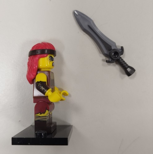 Gratis Versand - Lego® Minifigur Barbarin -Serie 25 NEU mit Verpackung - Bild 4 von 8