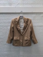 New Asmarias Blazer Zoe In Brown Sz M