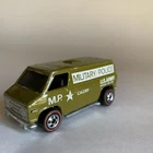 Hot Wheels Redline Military Vehicle Super Van Military Police 1974 Hong Kong