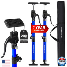Adjustable Cabinet Jacks 2 Pack Heavy Duty 200lb Support Rod Ceiling Drywall Ins