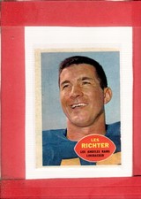1960 Topps #68 Les Richter VG Very Good Rams ID:72393