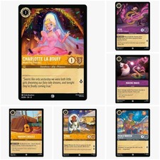 Disney Lorcana TCG Princess and The Frog Set of 6 NM Cards