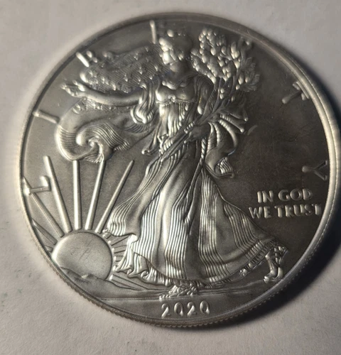 2020 Silver Eagle $1 Dollar 1oz Uncirculated-Gem BU