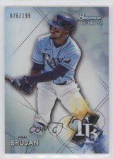 2021 Bowman Sterling Prospects Refractor 76/199 Vidal Brujan #BSP-15 10k8