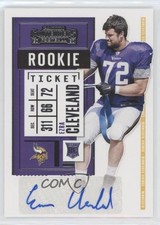 2020 Panini Contenders Rookie Ticket Ezra Cleveland #293 Auto 5ya