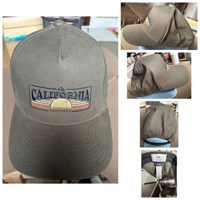 Graugrüne Baseballcaps von OSFM (Quiksilver) Einheitsgrösse