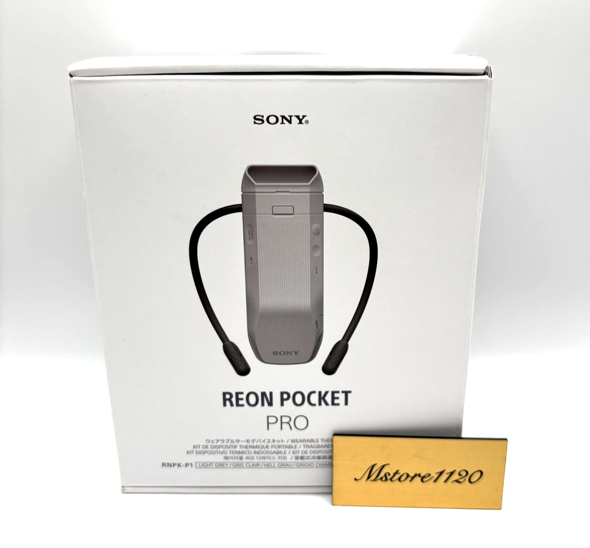 SONY　REON 　POCKET　PRO Sony Reon Pocket PRO White Wearable Cooling Heating Device