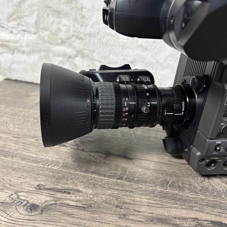 Vtg JVC GY-X3 3CCD AA-P250U AC Full Sized Pro S Camcorder Tested Works See Desc! - Image 4 of 4