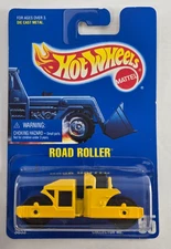 Hot Wheels Yellow Road Roller #55 1991