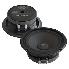 Pair Deaf Bonce Apocalypse 6.5" Midrange Car Audio Speakers 600W 4 Ohm AP-M60SQL