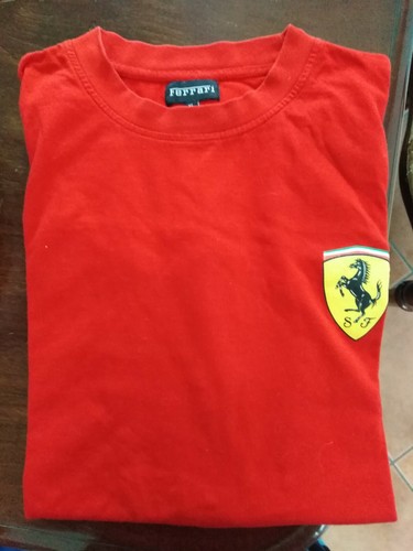 Maglietta, T shirt Ferrari originale, acquistata nel Ferrari Store a  Maranello | eBay