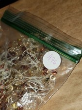 lot of beads different sizes,colors, shapes,plastic,glass and metal