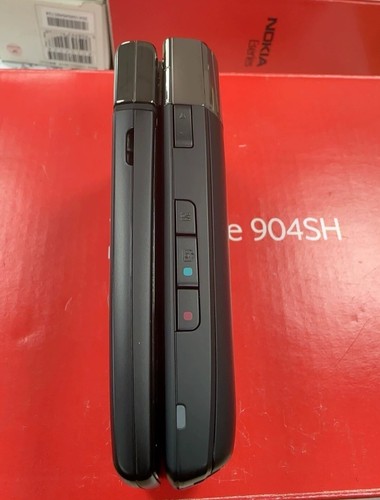 New Sharp Vodafone 904SH Black SoftBank SIM Locked Japan Flip Cell Phone Mobile - Picture 4 of 10
