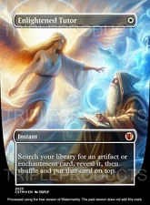 Enlightened Tutor - High Quality Altered Art Custom Cards
