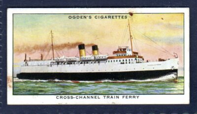 CROSS-CHANNEL TRAIN FERRY - No.46 - Ogden's Modern Railways