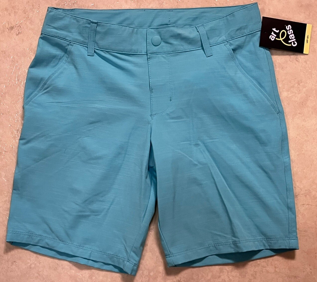 NWT ✅ Art Class Boy's Hybrid Swim Shorts Trunks Board Shorts Size 14 ✅ Turquoise