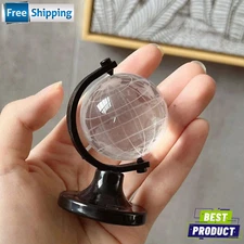 Geographic Earth Globe Decorative World Globe with Tiered Base Desk Globe (1 Pc)