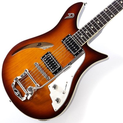 Duesenberg DDC-VB Double Cat Vintage Burst with hard case electric guitar