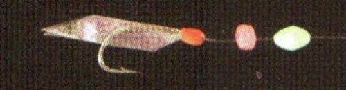 Ahi SB403GH Fisch Haut Sabiki Rigg Leuchtende Haken Flecken Shrimp Rot Körper Eu - Bild 1 von 4