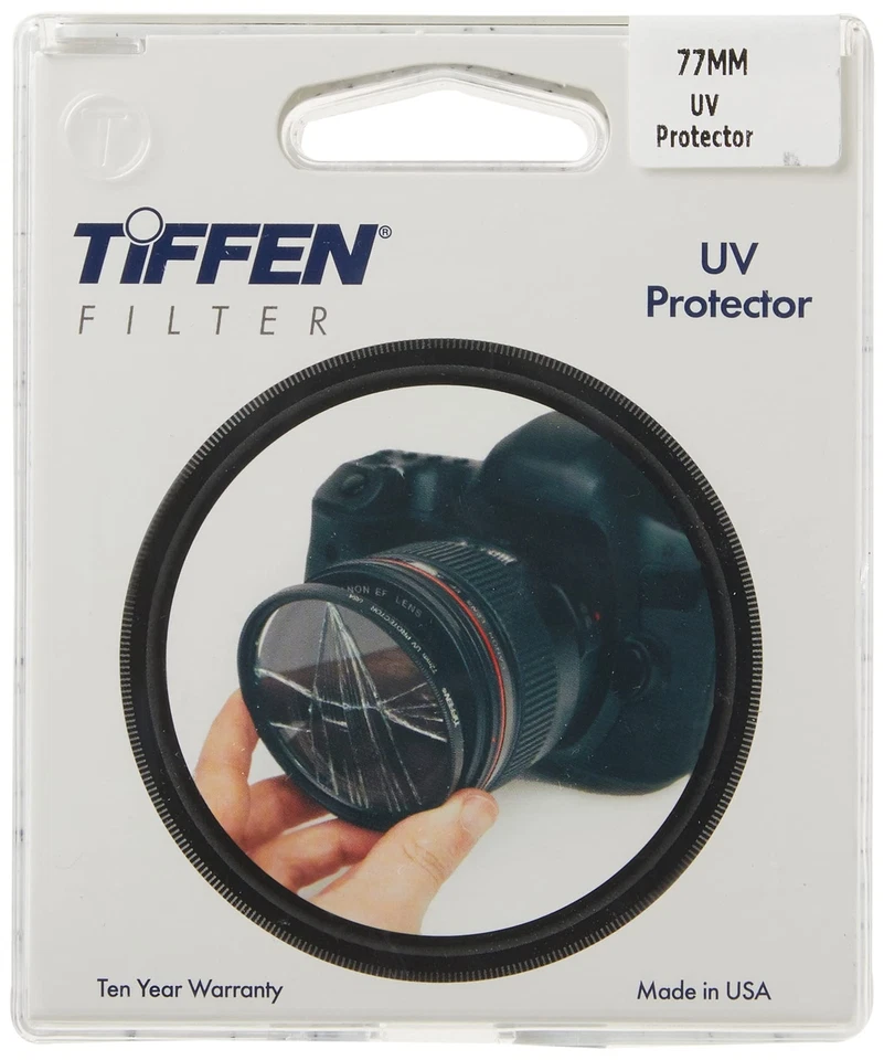 77mm Tiffen UV Protection Filter for Camera Lens Scratch and Dust Resistance - Image 2 of 4