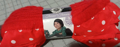 Florence Loops & Threads Red/White Dot