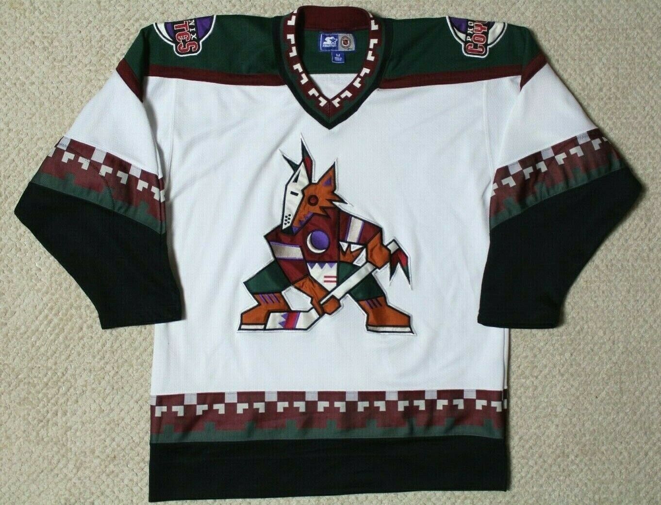 VINTAGE PHOENIX COYOTES STARTER JERSEY - Primetime