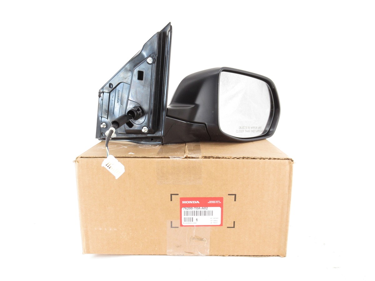 Genuine OEM Honda 76200-T0A-A02 Passenger Side Mirror Assembly