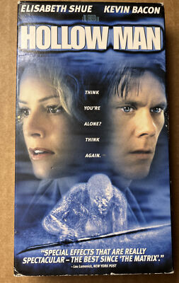 Hollow Man (VHS, 2001) Elisabeth Shue, Kevin Bacon