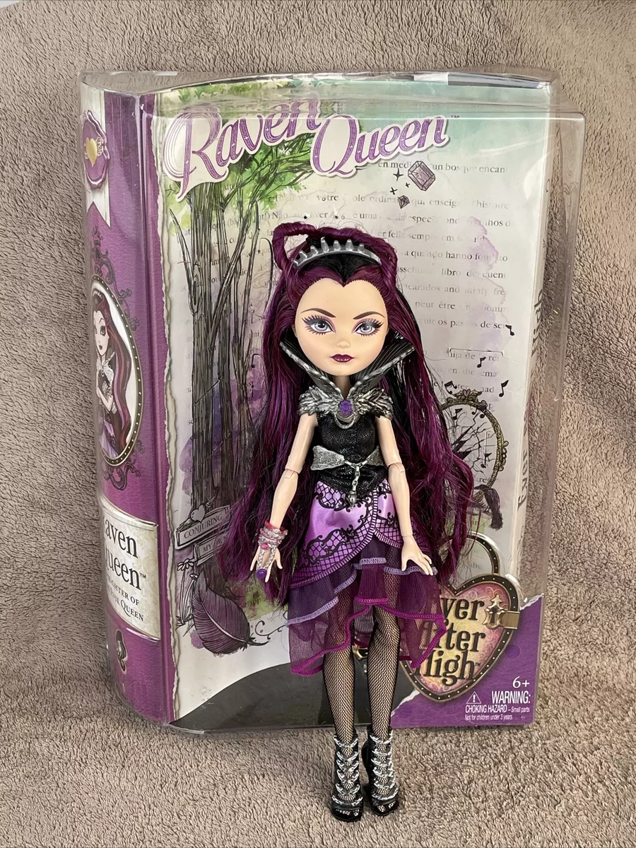 Ever After High Raven Queen Doll 1st Chapter Mattel Purple