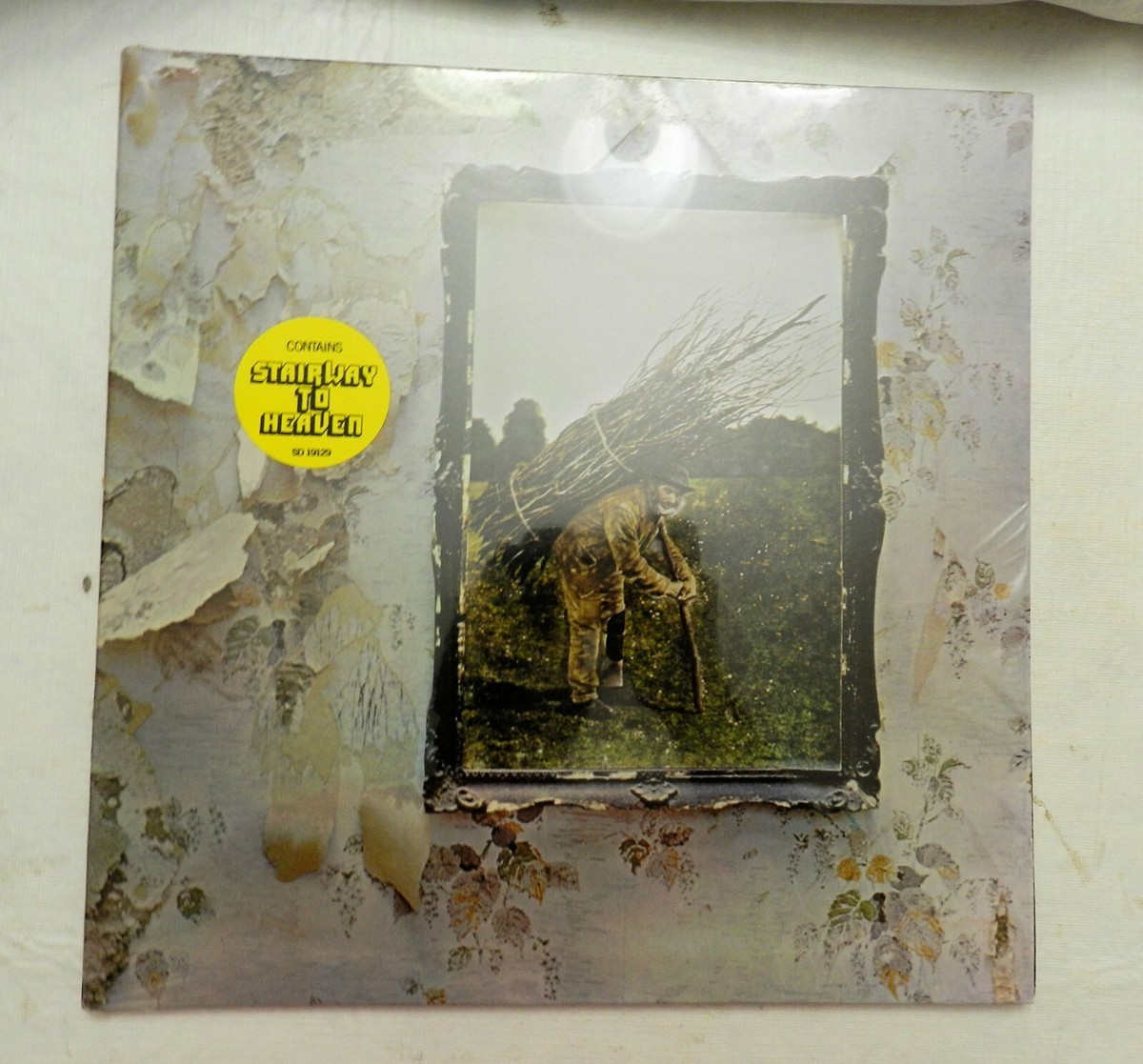 LP, Led Zeppelin - Led Zeppelin IV, SEALED w/ STAIRWAY TO