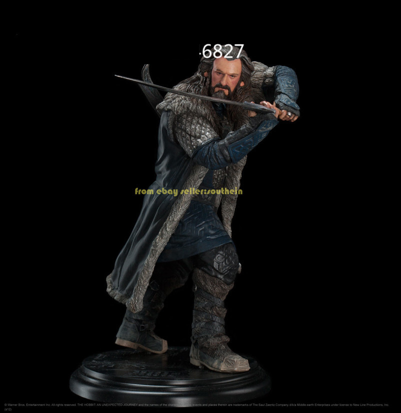 Weta Hobbit Lord Of The Rings Thorin Dwarf Solin Oak Shield | eBay