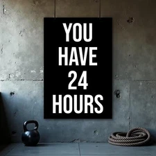 Motivational Gym Poster - Inspirational Printable Wall Art