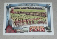 2020 Topps Allen & Ginter Down On The Farm Garden Card #DF-G