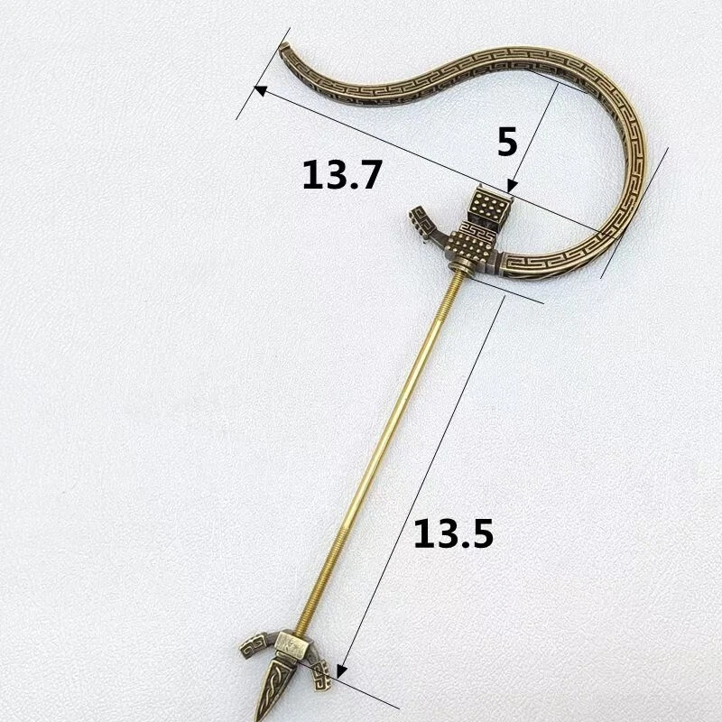Chinese Copper BirdCage Hanging Hook Hanger Supplies 00091